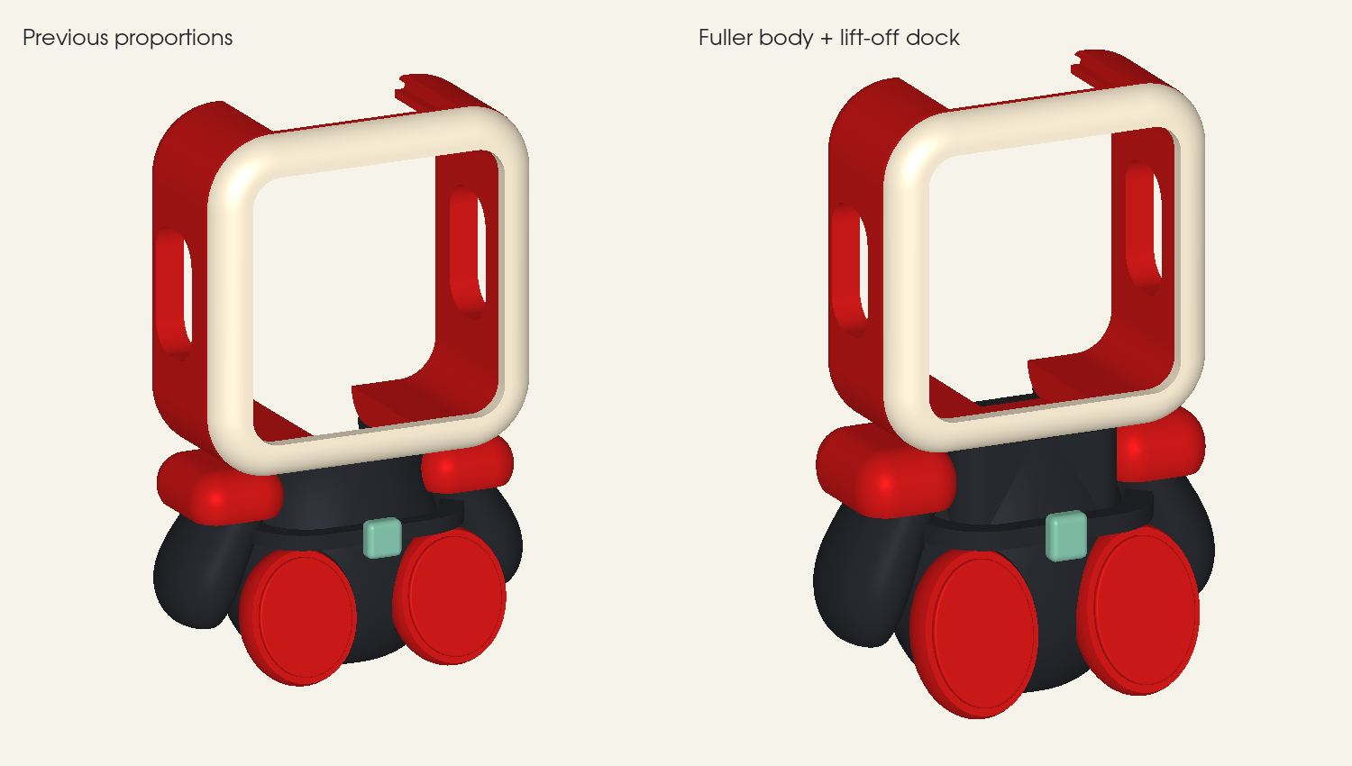 Roko desk dock CAD study